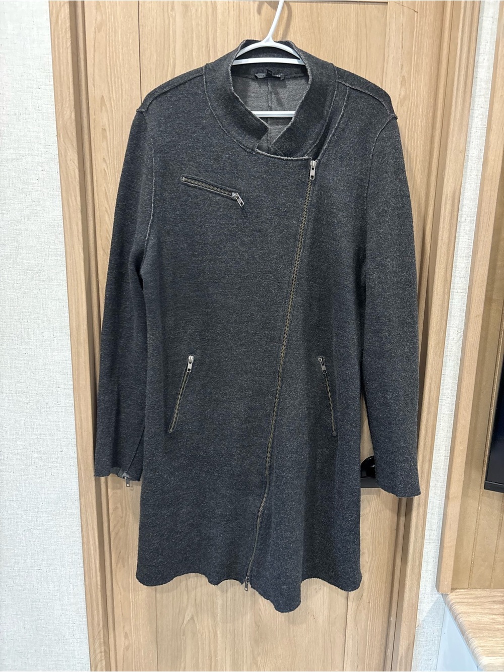 Eileen Fisher Merino Wool Jacket Sweater Size XL
